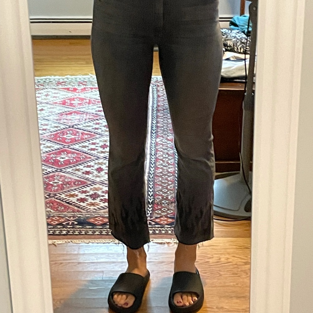 Mother designer brand flames jeans